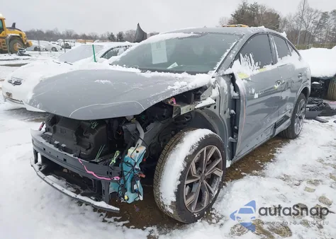 2024 Audi Q4 Sportback E-Tron Prestige 50 Quattro z USA, uszkodzony, nr VIN WA142BFZ2RP010038